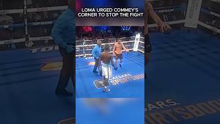 Loma begged the opponents corner to stop the fight [upl. by Leodora]