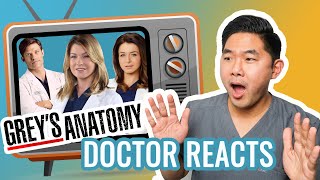 Real Doctor Reacts to GREYS ANATOMY  Spine Surgery Episode [upl. by Leirud]