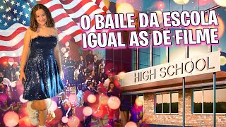 IGUAL EM FILMES  BAILE DA HIGH SCHOOL AMERICANA  HOMECOMING [upl. by Pasol928]