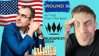 Chess Olympiad 2024 Recap Round 9 GM Leinier Domínguez brings hope to USA [upl. by Nnaylrebmik]