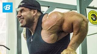 How Jay Cutler Trains Chest And Calves  Bodybuilding Workout [upl. by Adlecirg]