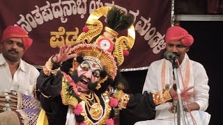 YakshaganaSudarshana Garvabhanga Sanjeeva GanigaShatruprasudana Raghavendra AchariBhagavatike [upl. by Ailedo]