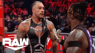 R Truth Tries to Help Damian Priest vs Drew McIntyre  WWE Raw Highlights 12224  WWE on USA [upl. by Kristy]