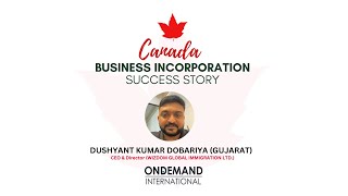 Success Story Of Canada Business Incorporation [upl. by Akayas]