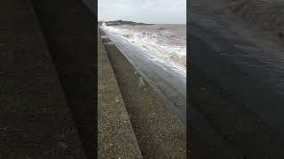 Silloth beach front promenade cumbria nature silloth windy seafront solwayfirth [upl. by Asirrak271]