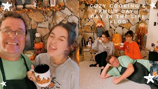 COZY THANKSGIVING TRIAL DINNER IN AUGUST  FAMILY VLOG [upl. by Kucik]