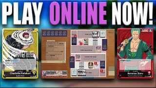 How To Play The One Piece TCG Simulator ONLINE FULL OPTCGSIM TUTORIAL [upl. by Reaht]