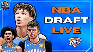 Thunder Looking To TRADE Their Draft Pick  NBA Draft Watch Along [upl. by Dorice]