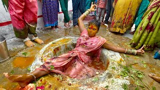 Jogini Anuradha patancheruvu Yellama Landhe pravesham  Yellama Landhe pravesham yellamalandhe [upl. by Conti]