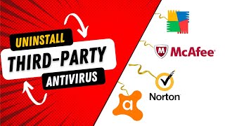 How to Uninstall Avast AVG Thirdparty Antivirus on Windows 1011 [upl. by Hesketh]