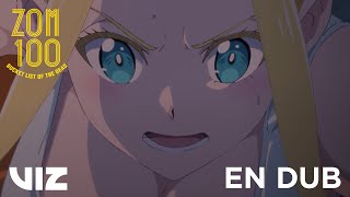 Beatrix vs Toko ENGLISH DUB  Zom 100 Bucket List of the Dead  VIZ [upl. by Aicinod]