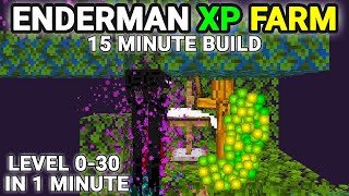 Effortless Enderman XP Farm 120 [upl. by Devondra715]