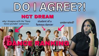 NCT DREAM DANCE RANKING ANALYSIS  Reaction [upl. by Imas]