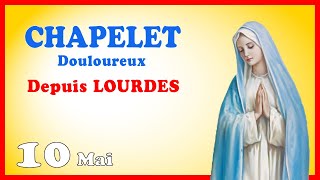 CHAPELET à LOURDES 🙏 Vendredi 10 Mai  depuis LOURDES [upl. by Retniw912]