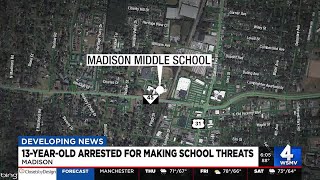 Two 13yearolds accused of making school threats [upl. by Teemus]