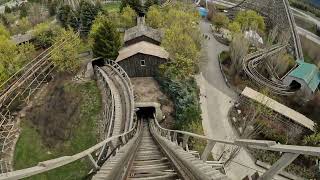 Tremors Front Row POV  Silverwood Theme Park 2022 [upl. by Eillim137]