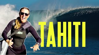 I Try SURFING in TAHITI amp Explore The OLYMPICS Deadly Teahupoo Wave Ep 160 [upl. by Anaeirb713]