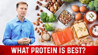 What Protein Is Best – Dr Berg [upl. by Eecyak]