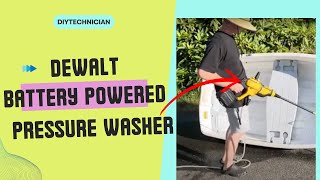 DEWALT Cordless Pressure Washer Power Cleaner 550PSI 10 GPM Battery amp Charger Included  Demo [upl. by Ymmaj]