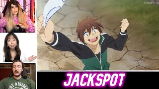 Steal Kazuma Skill  Konosuba  Reaction Mashup [upl. by Elocn]