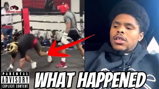 Shakur Stevenson Breaks Down What Happened That Led To Hand Injury [upl. by Ielirol169]