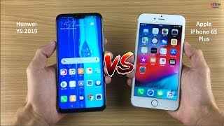 Huawei Y9 2019 VS iPhone 6S Plus ลองเทียบ เครื่องไหนเร็วกว่า Speed Test [upl. by Tilda]