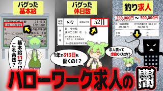 ハローワークの求人見たことある？すんげえんだぜ？【ずんだもん解説】 [upl. by Novehc]