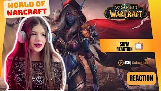 Girls reaction  World of Warcraft Shadowlands Cinematic Trailer [upl. by Sitruk]