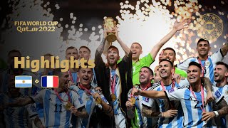 THE GREATEST FINAL EVER  Argentina v France  FIFA World Cup Qatar 2022 Highlights [upl. by Icyak465]