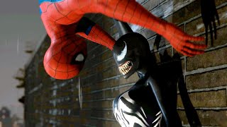 SpiderMan Kisses THICC Lady Venom Almsot Scene SpiderMan PC Mod [upl. by Hux232]