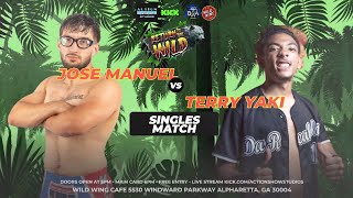 DWA Return To The Wild  Jose Manuel w Chaynmale vs Terry Yaki [upl. by Weisberg560]