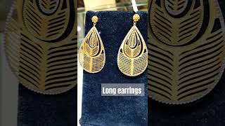 Rhodium touch gold earringshanging [upl. by Enyaz130]