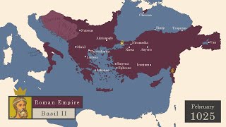 The History of the Byzantine Empire  Every Month [upl. by Yoko204]