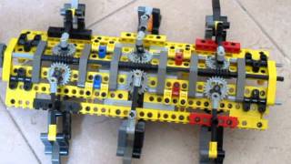 Curved LEGO Hexapod [upl. by Aknaib]