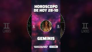 GEMINIS  Horoscopo HOY 28 de octubre geminis horoscopo [upl. by Enaujed589]