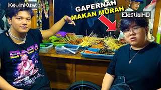 Gw Traktir ElestialHD Makan Di PINGGIR JALAN   PERTAMA KALI DIA MINUM NUTRISARI [upl. by Meghann715]