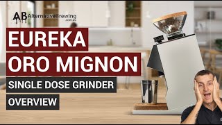 Eureka Oro Mignon Single Dose Coffee Grinder Review [upl. by Anrehs]