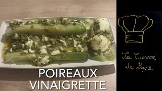 recette facile des poireaux vinaigrette [upl. by Acinimod]