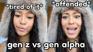 KATSEYE manon gen z being insulted by gen alpha [upl. by Kenric]