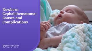 Newborn Cephalohematoma  Help for Birth Injuries [upl. by Jehiah]