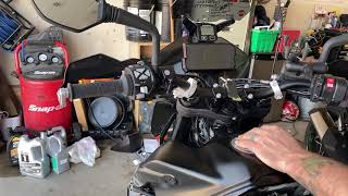 Scottoiler eSystem V31 Overview On a KTM 790 Adventure [upl. by Adnohr]