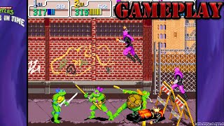 TMNT Turtles in Time Scene 2 Alleycat Blues Arcade TMNT Cowabunga Collection Switch [upl. by Elrak]