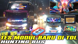 TRAGA DITDIM TES MODUL BARU DI TOL SAMBIL HUNTING BUS [upl. by Horatius]