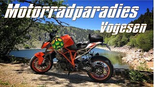 Die Vogesen ein Ausflug mit dem Motorrad wert  KurvenradiusTV [upl. by Ichabod]