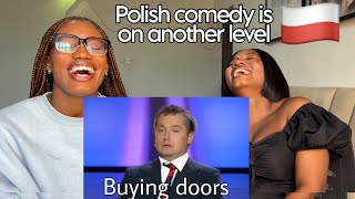 Reaction To Polish Comedy GroupKMN  Buying Doors [upl. by Kuebbing]