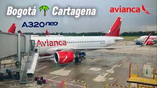 TRIP REPORT 12  AVIANCA  Bogotá BOGCTG Cartagena [upl. by Thatcher]