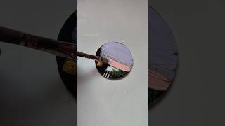 Painting on Glass 🎨 Acrylic Painting shortvideo diy rangatrang painting art craft acrylic [upl. by Zina]