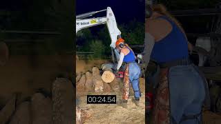 Part 1  Chainsaws used 1 Craftsman electric chain saw 2 Husqvarna 445 more on part 2 [upl. by Corder]