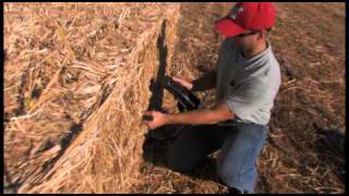 Miscanthus Harvest 2011 Haven KS USA [upl. by Nodal]