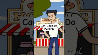 Can Dogs Do MATHS dog animation cute comedyvideos funny trending memes youtubeshorts viral [upl. by Zindman]